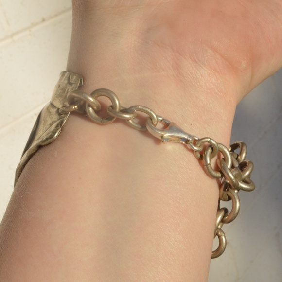 Victorian Sterling Silver Rare Antique Bracelet - Picture 6 of 7